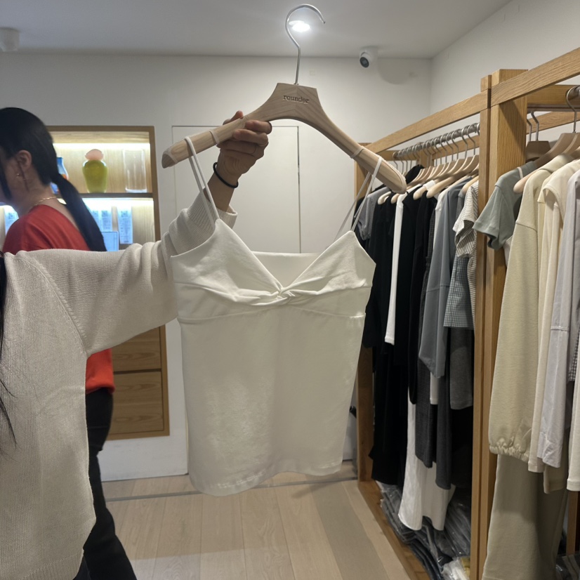 ROUNDER韓國直郵女士新品推薦職業26春夏熱賣休閑吊帶背心ROUNDER吊帶/背心圖色1