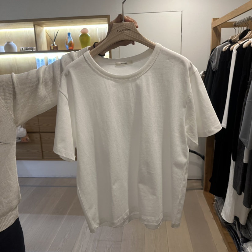 ROUNDER韓國代購女裝新品真品休閑職業人氣26春夏時尚T恤ROUNDERT恤圖色1