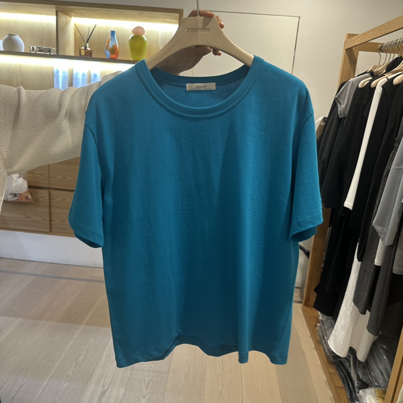 ROUNDER韓國代購女裝新品真品休閑職業人氣26春夏時尚T恤ROUNDERT恤圖色5