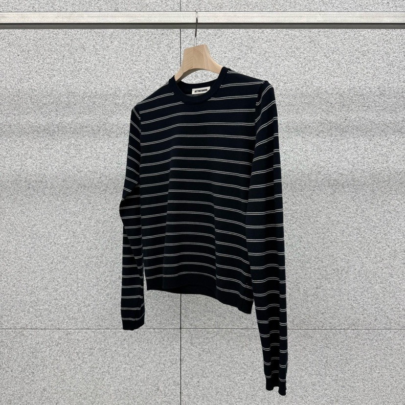 AT THE BAGEL韓國直郵女士新款休閑26春夏職業推薦針織衫AT THE BAGEL針織衫圖色3深藍色