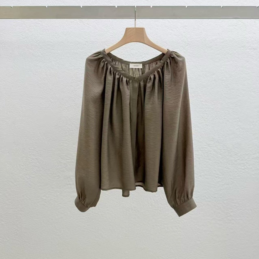 STATEMENT東大門代購女士新品推薦熱賣真品職業襯衫蕾絲衫STATEMENT襯衫/蕾絲衫圖色2