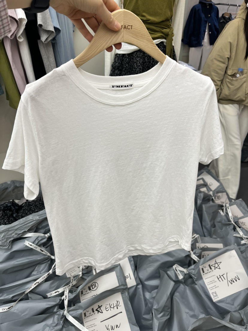 I MFACT東大門直郵女士新款真品職業時尚26春夏推薦熱賣T恤I MFACTT恤圖色3
