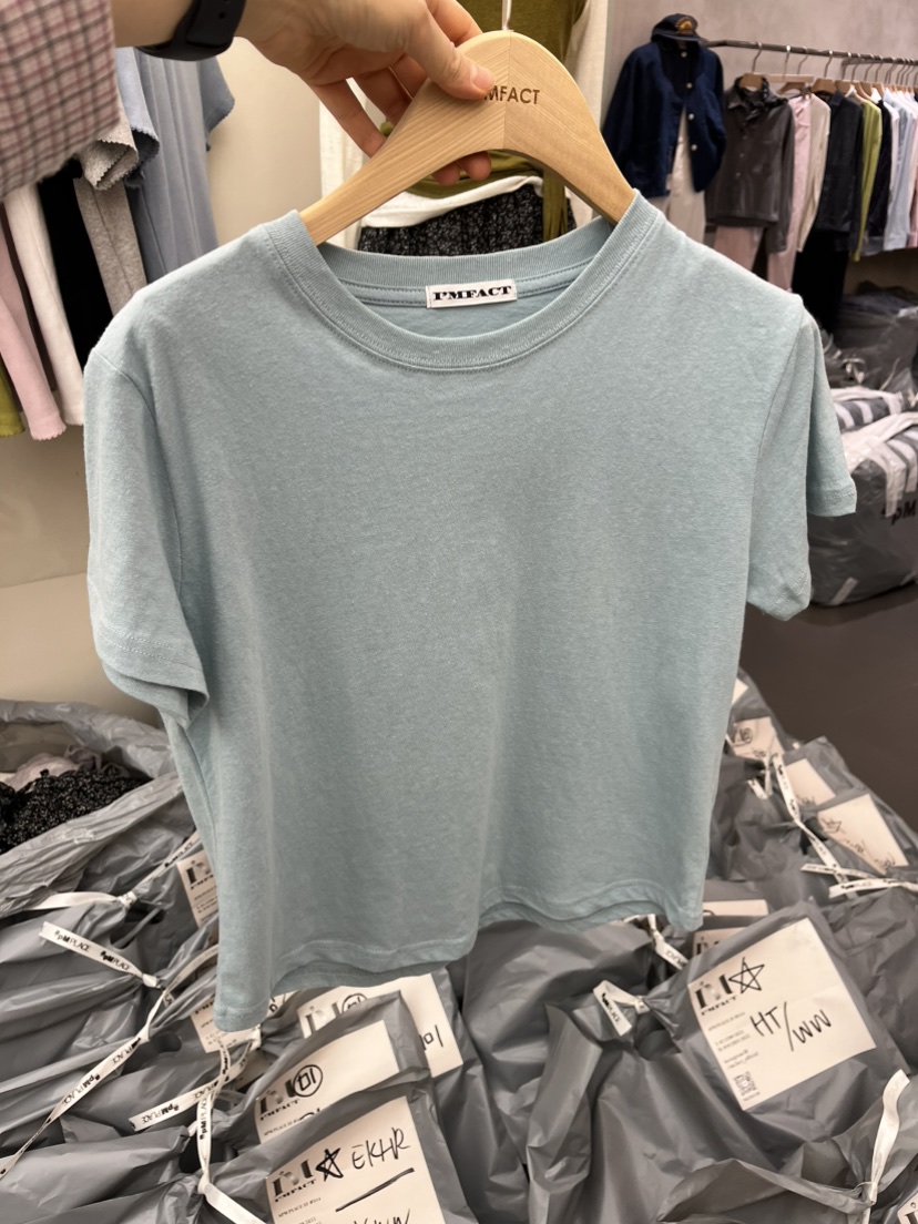 I MFACT東大門直郵女士新款真品職業時尚26春夏推薦熱賣T恤I MFACTT恤圖色4