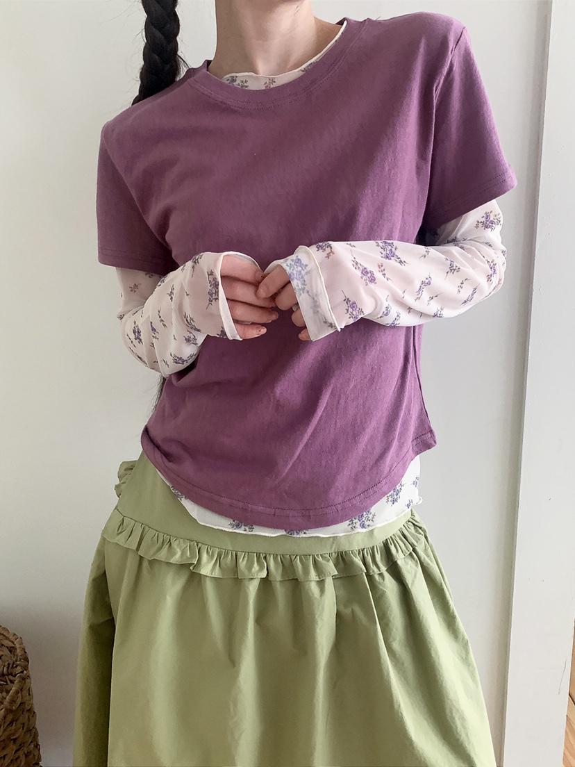 I MFACT東大門直郵女士新款真品職業時尚26春夏推薦熱賣T恤I MFACTT恤圖色5