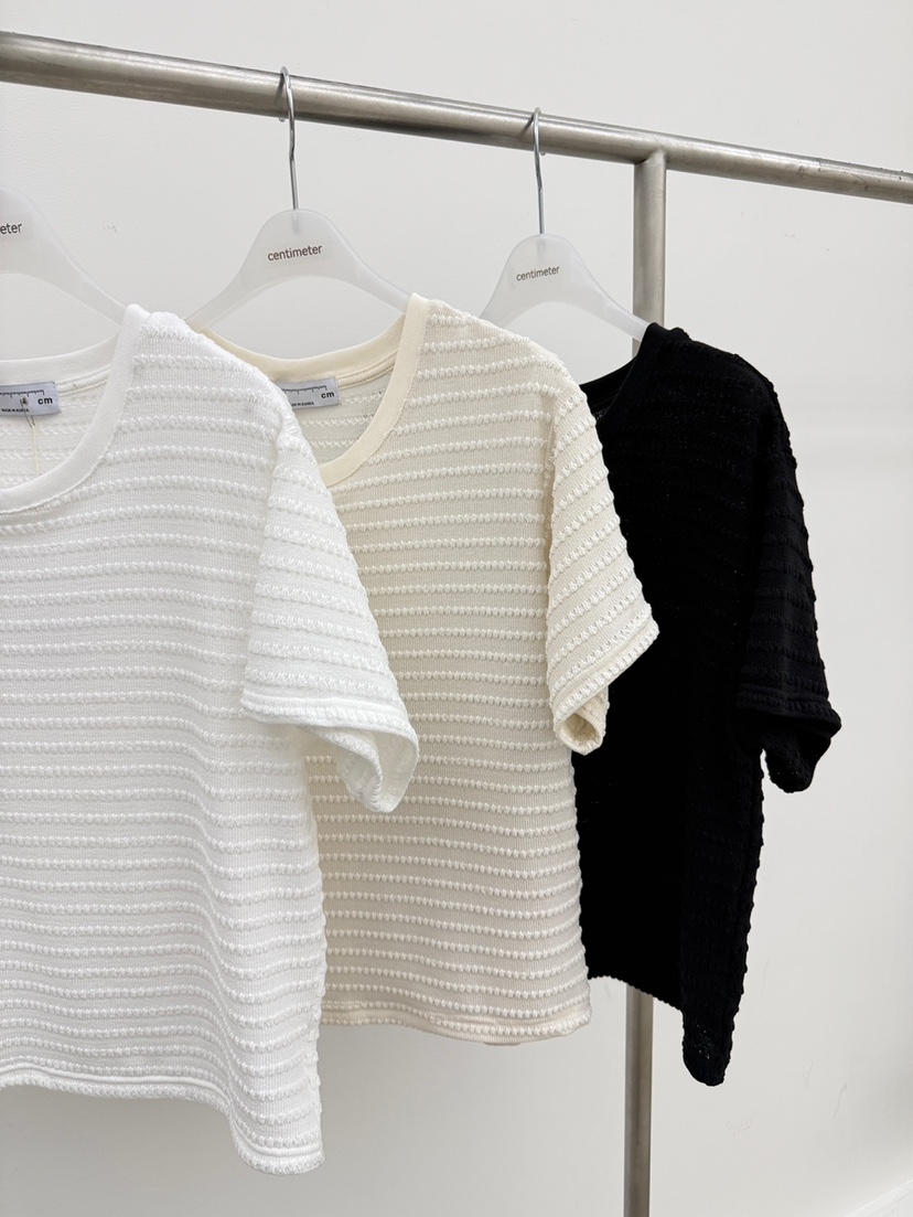 CM韓國直郵女裝新品職業熱賣26春夏時尚休閑真品推薦人氣T恤CM_centimeterT恤