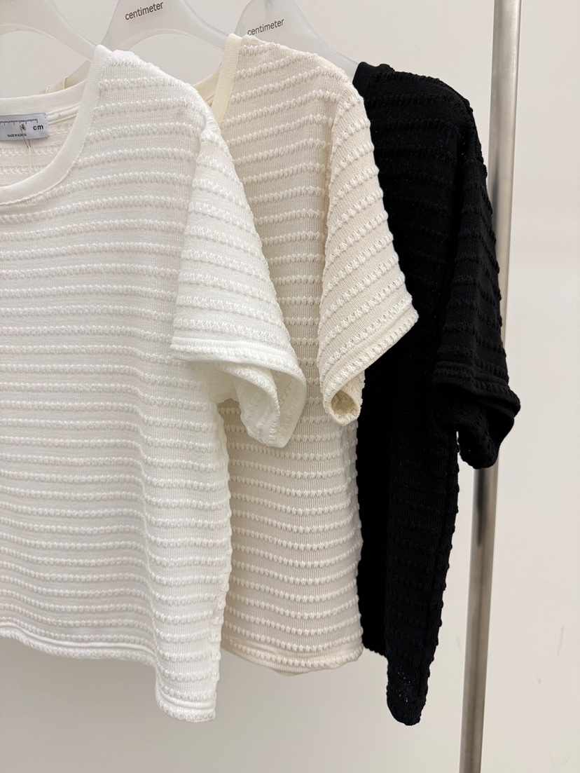 CM韓國直郵女裝新品職業熱賣26春夏時尚休閑真品推薦人氣T恤CM_centimeterT恤