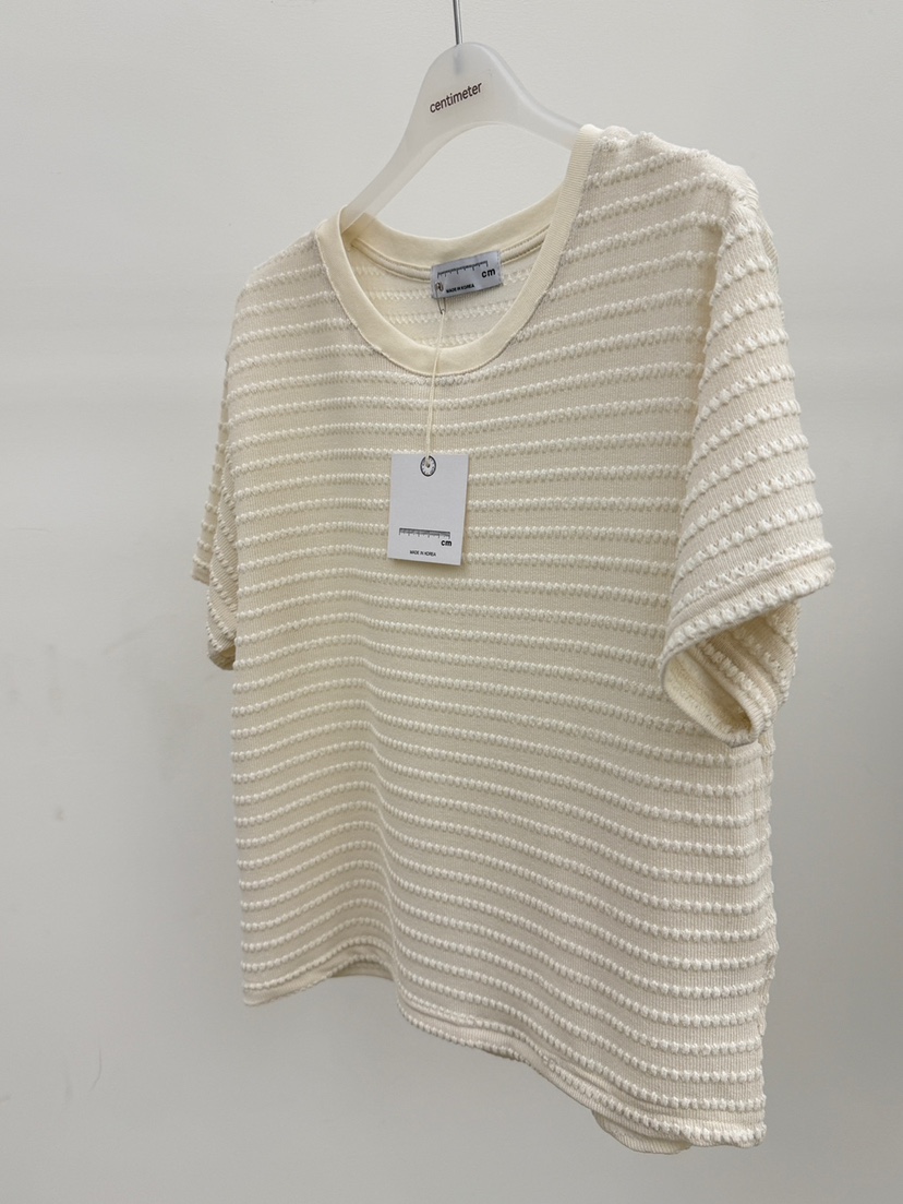 CM韓國直郵女裝新品職業熱賣26春夏時尚休閑真品推薦人氣T恤CM_centimeterT恤圖色2