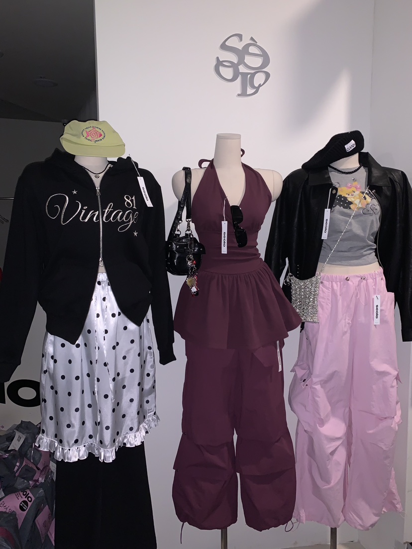 SEOLO東大門直郵女裝新款熱賣推薦26春夏真品人氣職業休閑褲Seolo seoul休閑褲