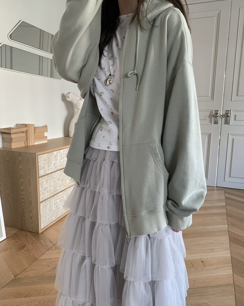 PEBBLE東大門實拍女士新品職業時尚真品夾克連帽衫拉鏈復古PEBBLE夾克