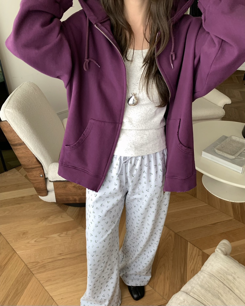 PEBBLE東大門實拍女士新品職業時尚真品夾克連帽衫拉鏈復古PEBBLE夾克