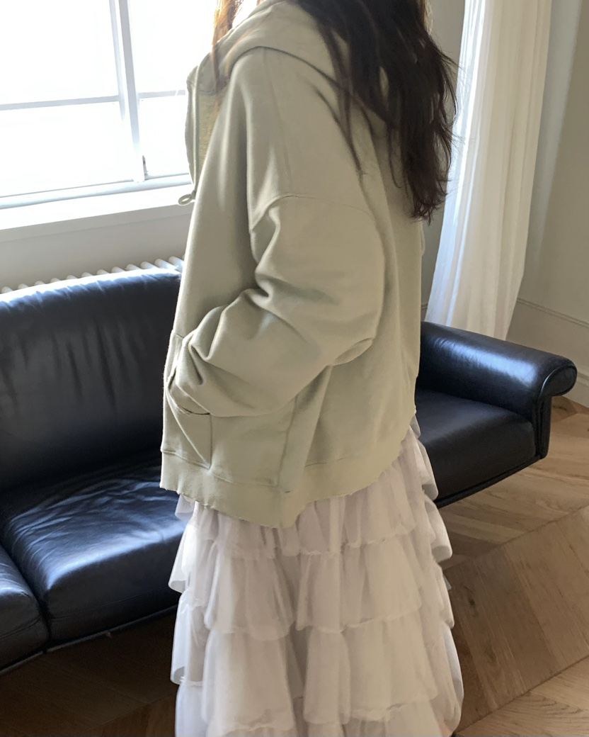 PEBBLE東大門實拍女士新品職業時尚真品夾克連帽衫拉鏈復古PEBBLE夾克