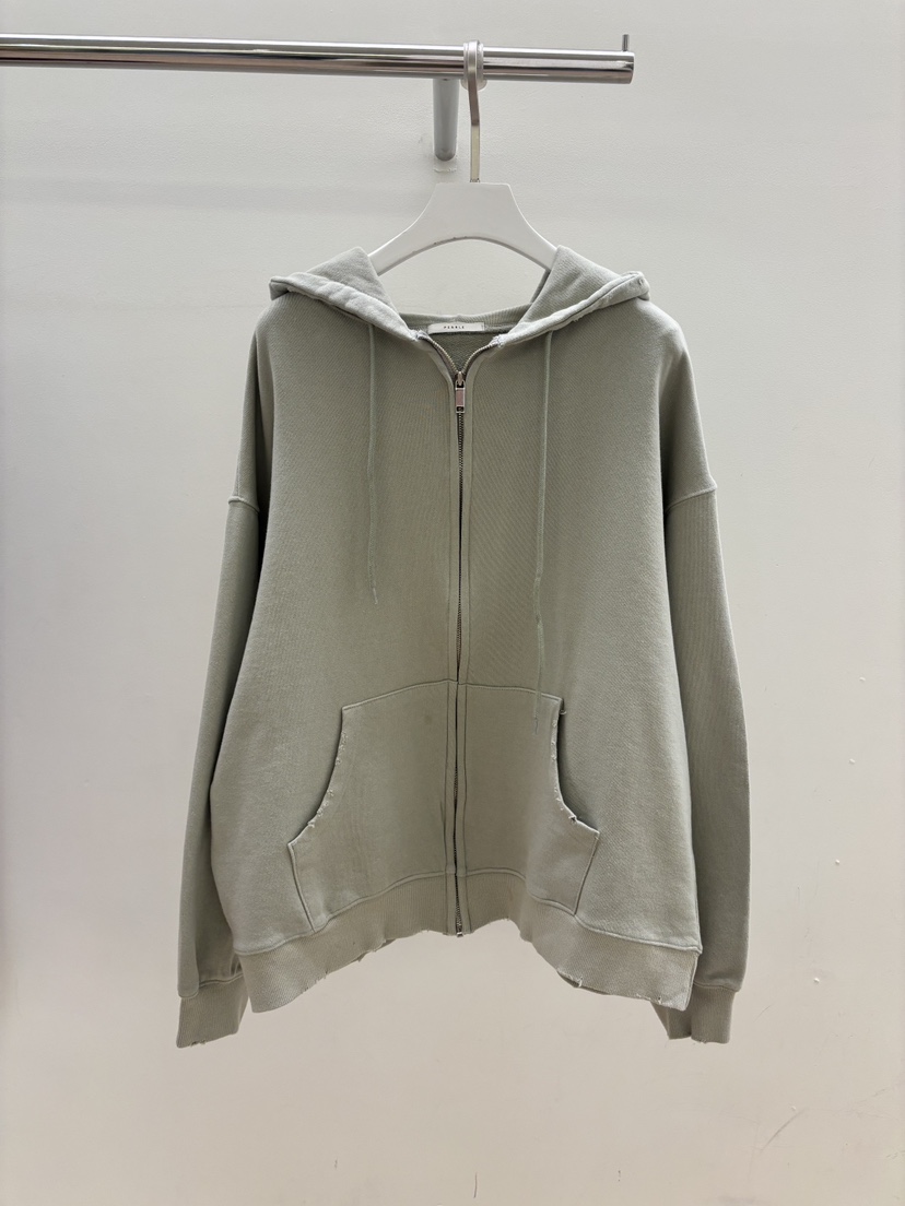 PEBBLE東大門實拍女士新品職業時尚真品夾克連帽衫拉鏈復古PEBBLE夾克圖色3