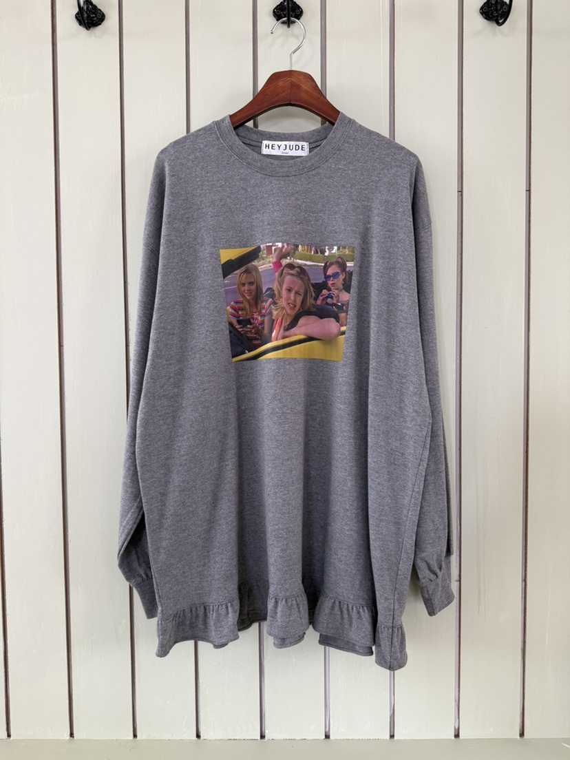 HEYJUDE東大門直郵女士新款真品時尚推薦26春夏長袖T恤復古HEYJUDE長袖T恤圖色3