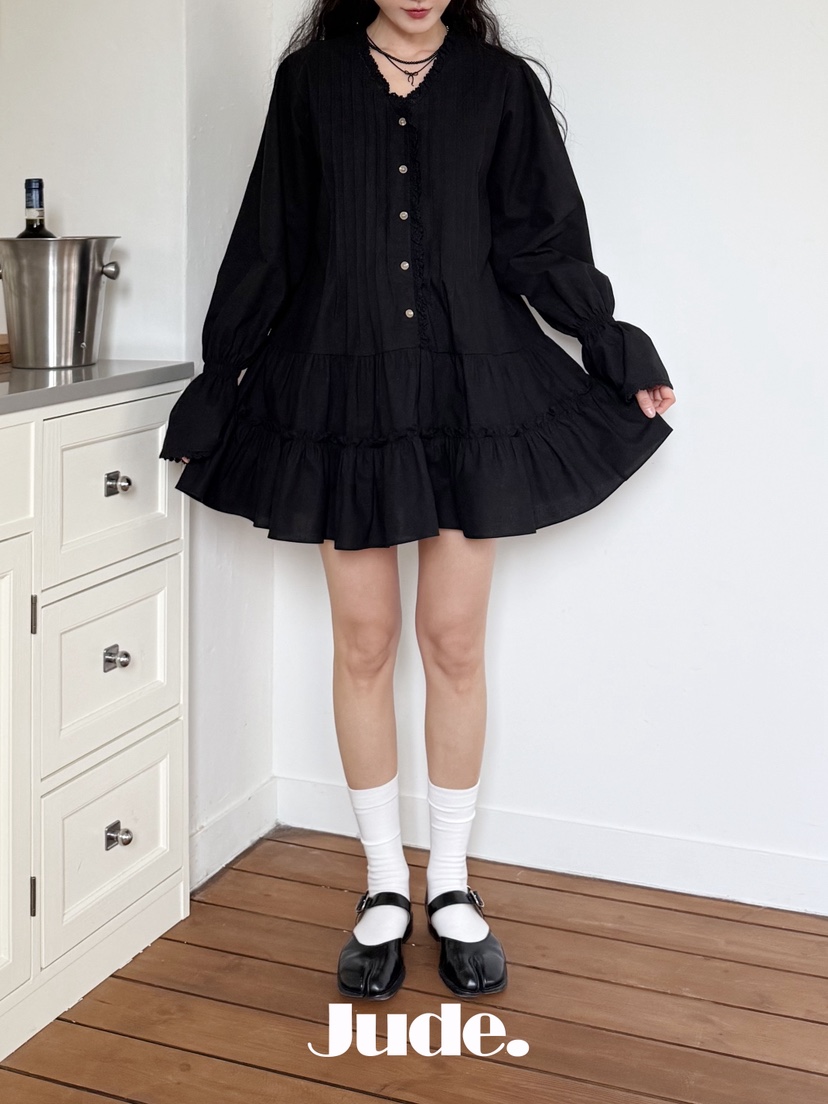 HEYJUDE韓國代購女裝新品推薦真品熱賣休閑人氣時尚連衣裙HEYJUDE連衣裙
