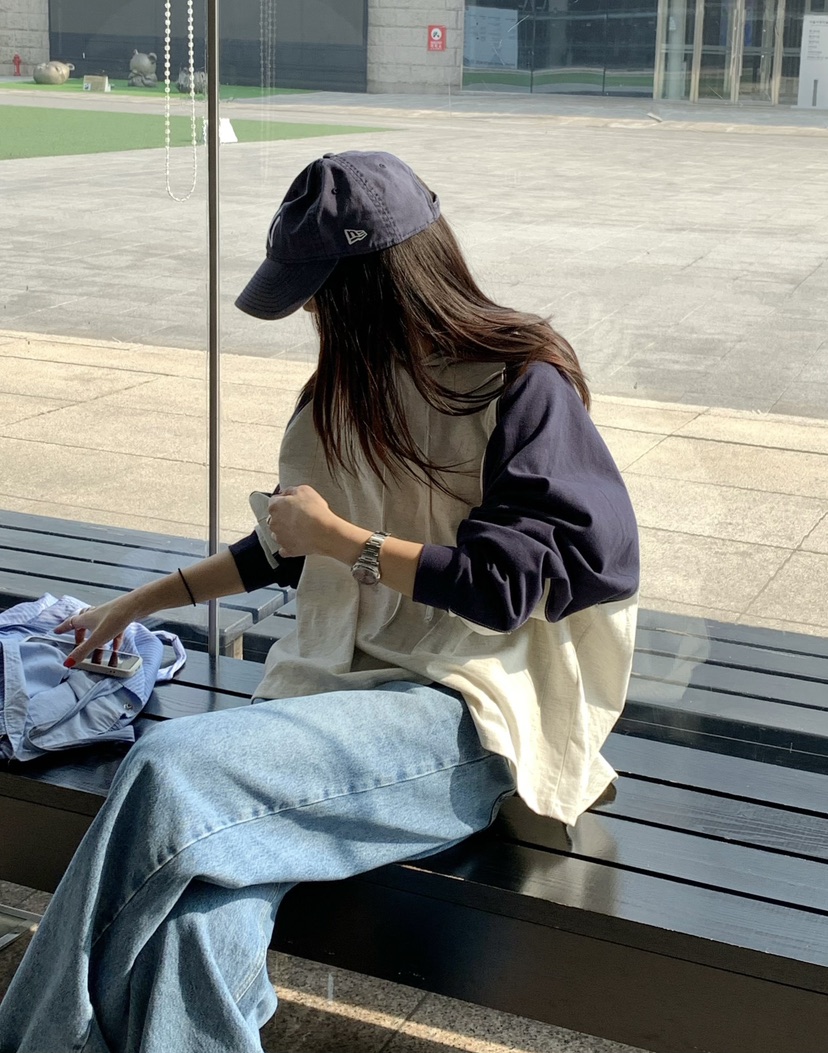 COURGETTE東大門直郵女士新品26春夏真品推薦休閑衛衣連帽衫COURGETTE衛衣