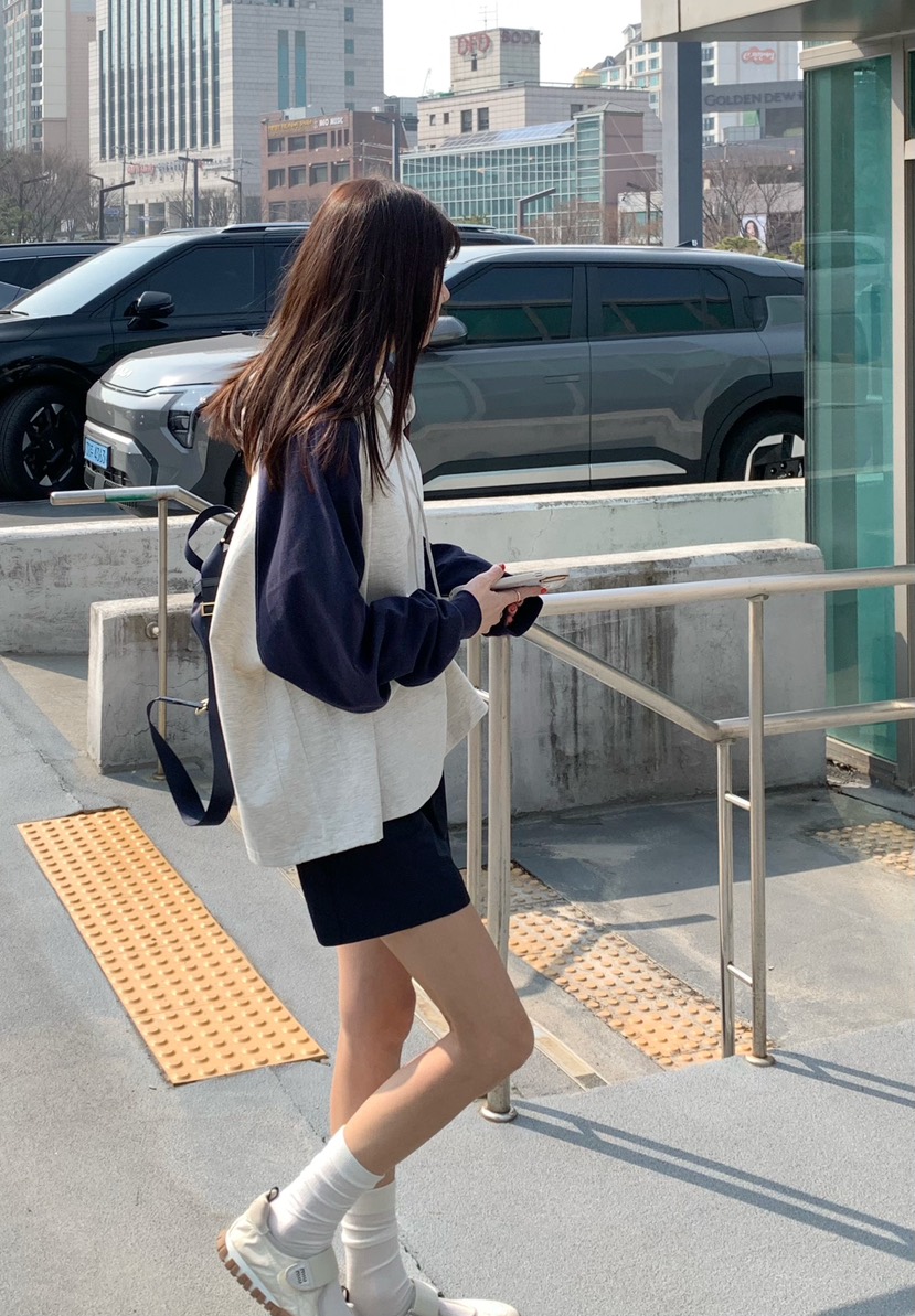 COURGETTE東大門直郵女士新品26春夏真品推薦休閑衛衣連帽衫COURGETTE衛衣