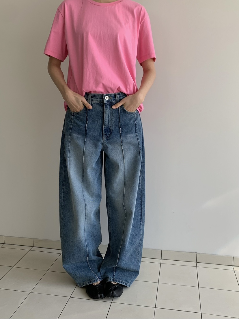 LOVE MY SANTA東大門實拍女士新品推薦26春夏休閑牛仔褲Santa/LOVE MY SANTA牛仔褲