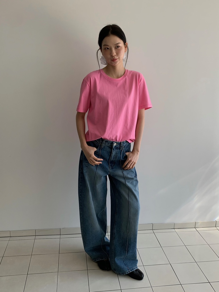 LOVE MY SANTA東大門實拍女士新品推薦26春夏休閑牛仔褲Santa/LOVE MY SANTA牛仔褲