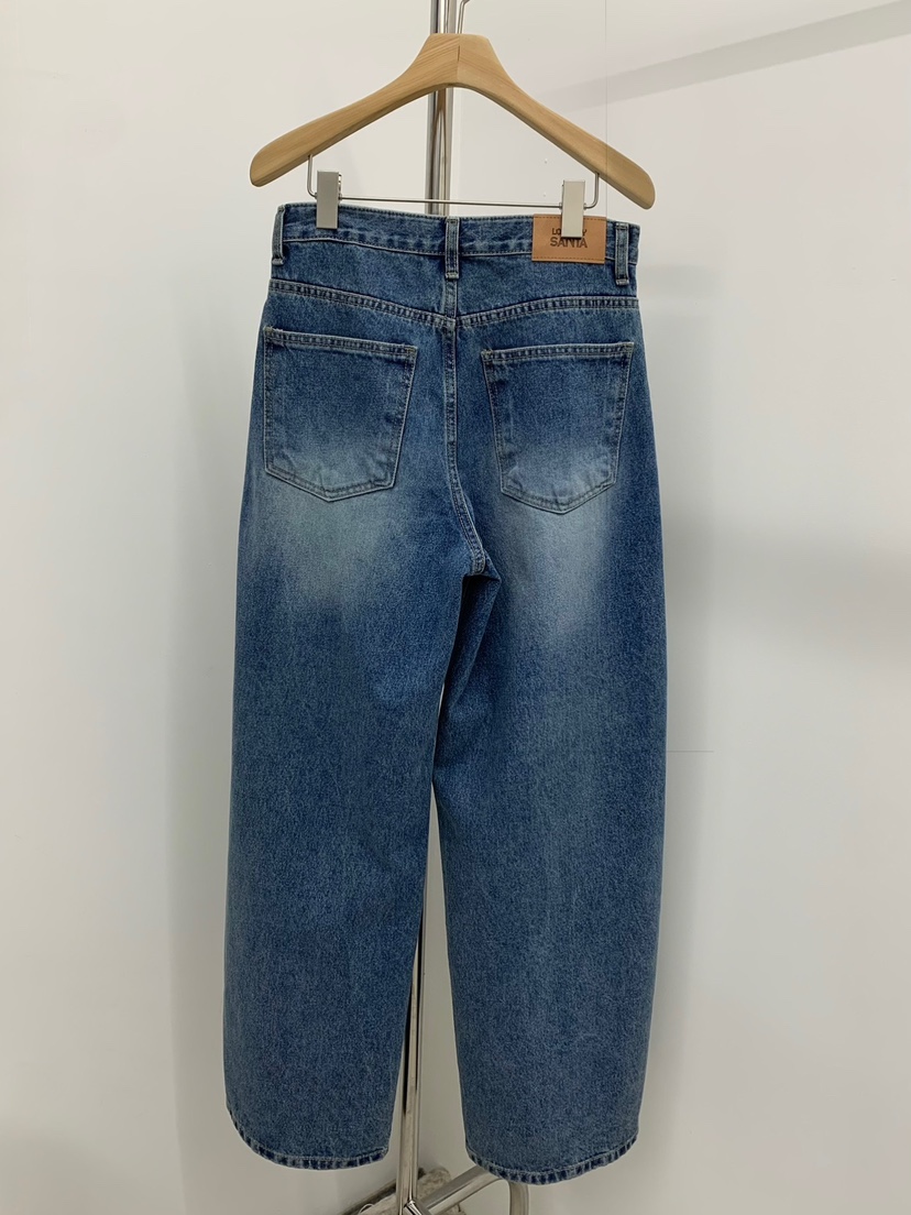 LOVE MY SANTA東大門實拍女士新品推薦26春夏休閑牛仔褲Santa/LOVE MY SANTA牛仔褲