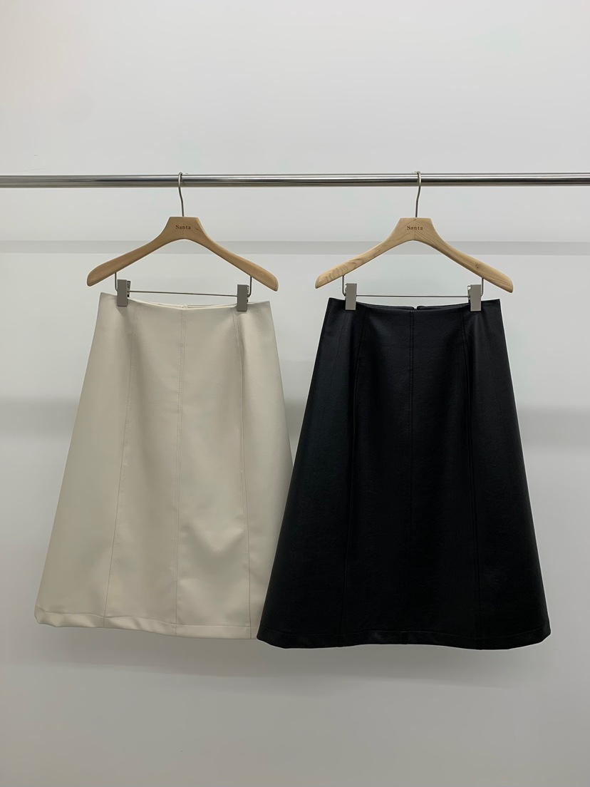 LOVE MY SANTA韓國代購女士新品26春夏推薦人氣長裙皮革Santa/LOVE MY SANTA長裙