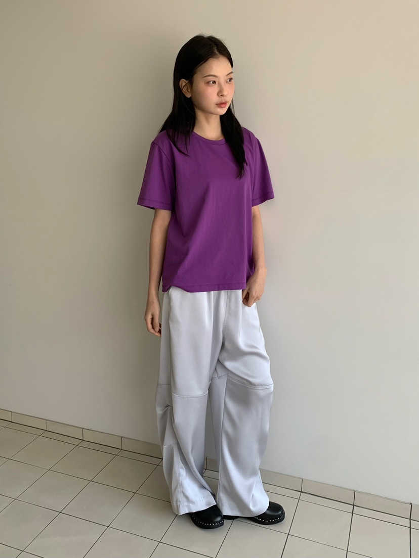 LOVE MY SANTA東大門實拍女士新品26春夏休閑休閑褲緞面Santa/LOVE MY SANTA休閑褲圖色2