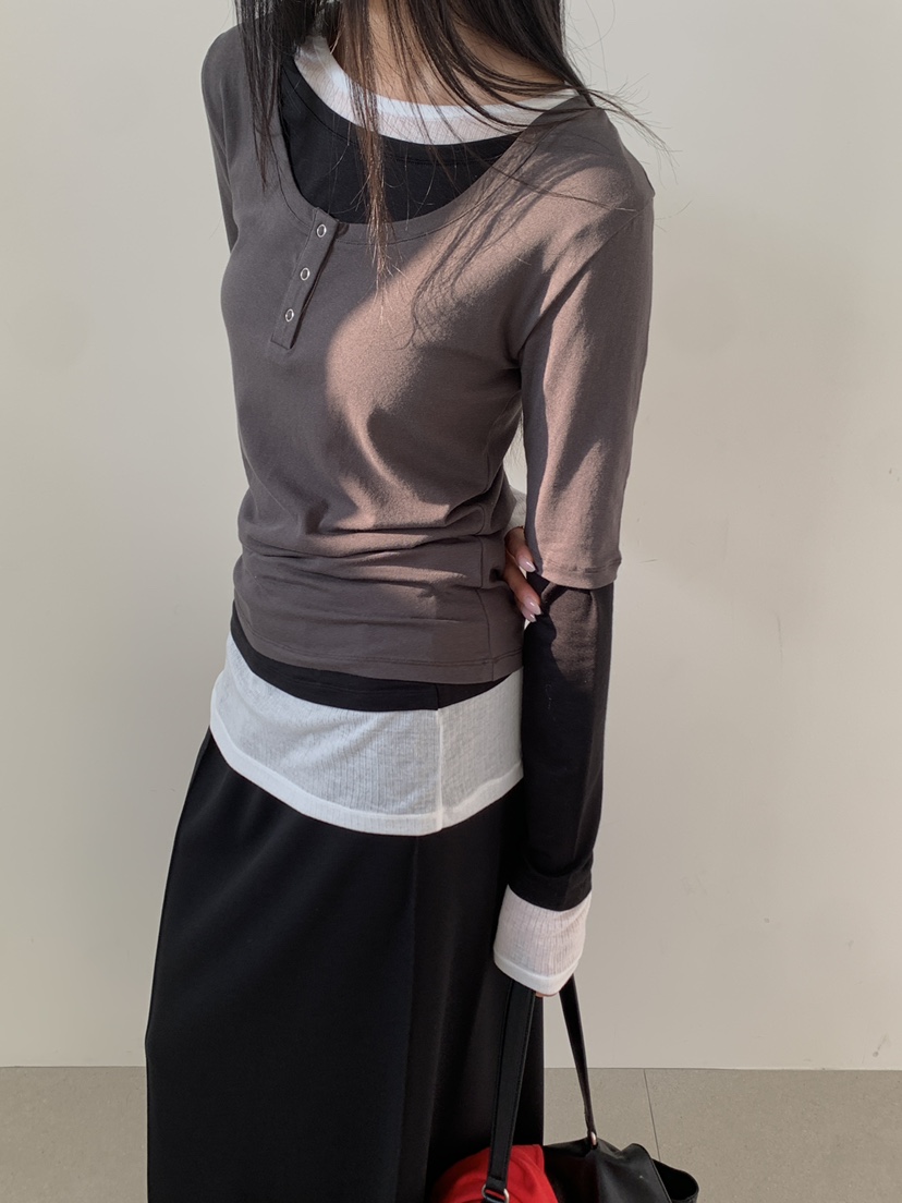 B_GARDER韓國代購女裝新品休閑推薦熱賣真品時尚26春夏T恤B.GARDERT恤