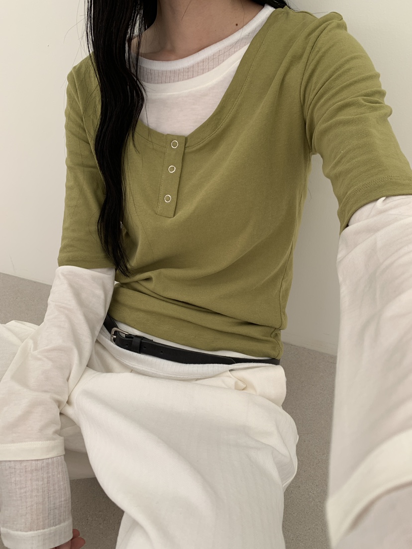 B_GARDER韓國代購女裝新品休閑推薦熱賣真品時尚26春夏T恤B.GARDERT恤