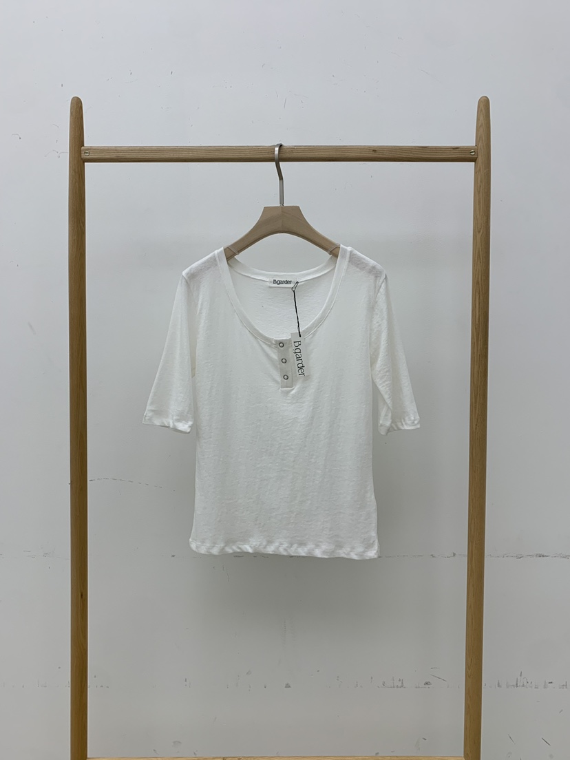 B_GARDER韓國代購女裝新品休閑推薦熱賣真品時尚26春夏T恤B.GARDERT恤圖色1