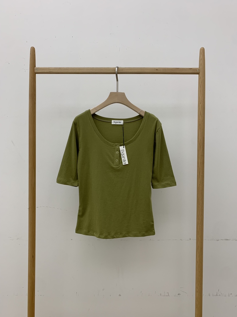 B_GARDER韓國代購女裝新品休閑推薦熱賣真品時尚26春夏T恤B.GARDERT恤圖色2