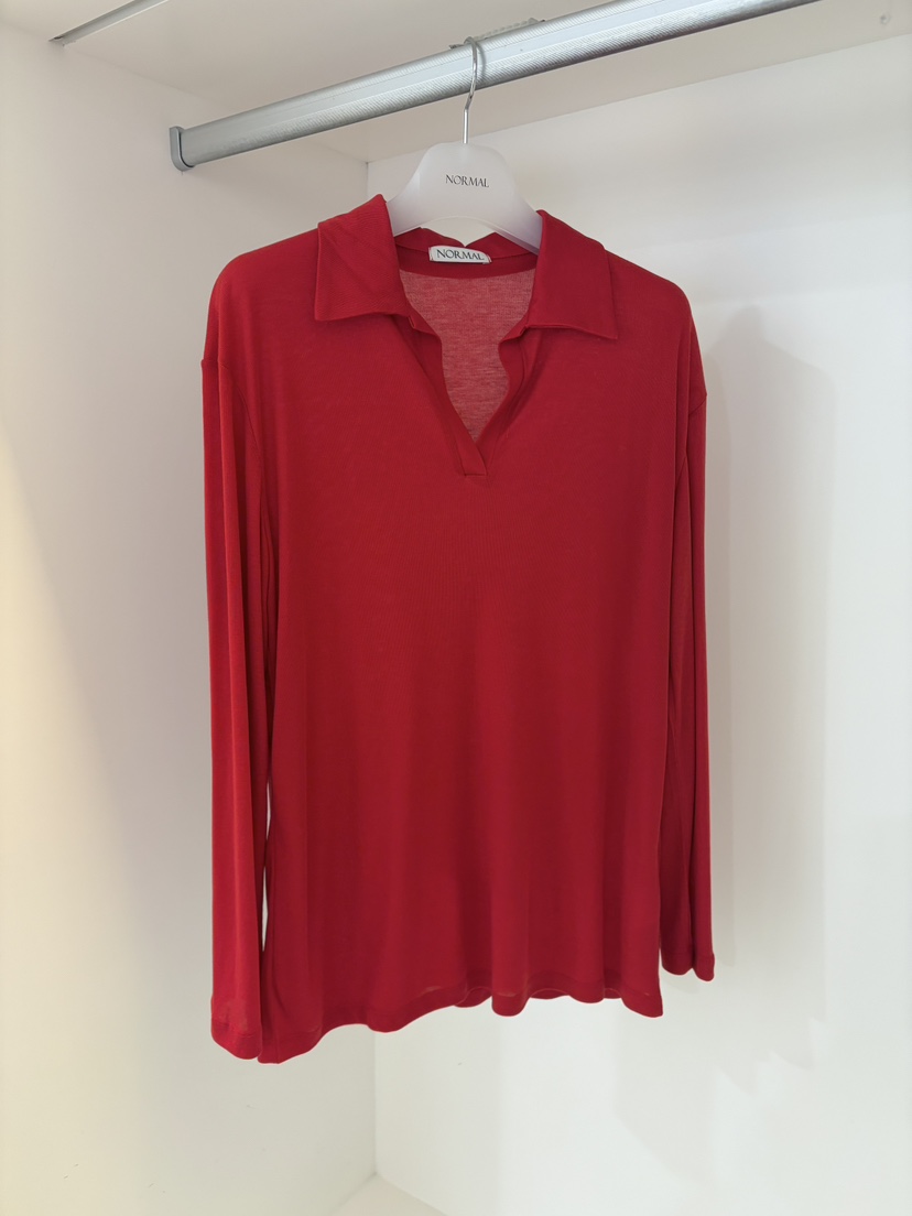 NORMAL韓國直郵女士新款26春夏休閑時尚真品人氣職業長袖T恤NORMAL長袖T恤圖色3