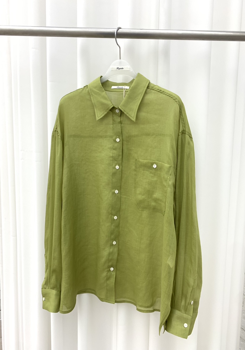 B_GARDER東大門直郵女士新品推薦人氣休閑襯衫蕾絲衫亞麻B.GARDER襯衫/蕾絲衫圖色2