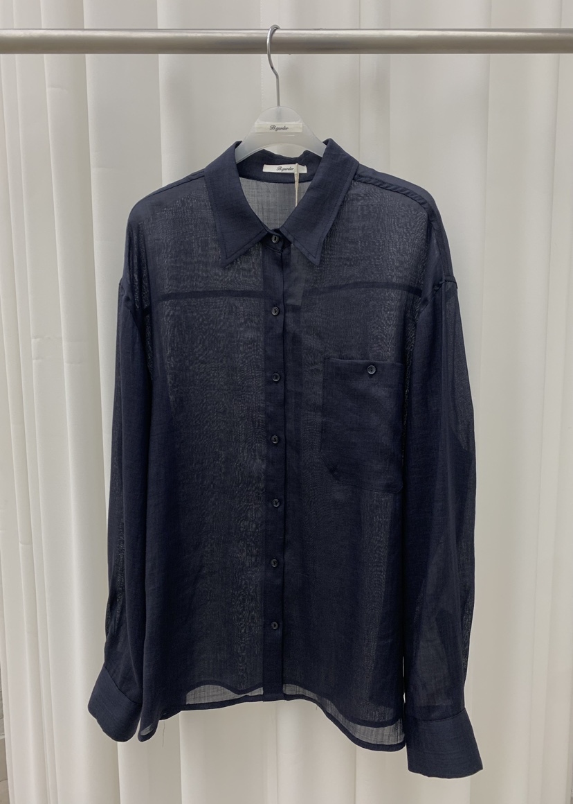 B_GARDER東大門直郵女士新品推薦人氣休閑襯衫蕾絲衫亞麻B.GARDER襯衫/蕾絲衫圖色4