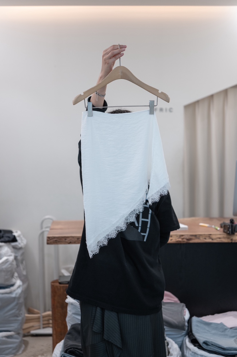 FRIC東大門代購女裝新款熱賣推薦時尚人氣圍巾披肩蕾絲圍巾FRIC圍巾/披肩圖色1