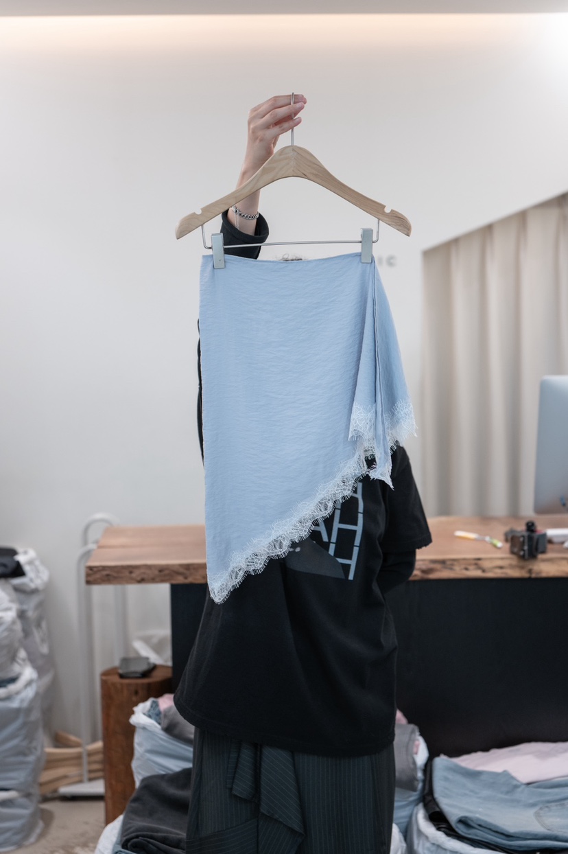 FRIC東大門代購女裝新款熱賣推薦時尚人氣圍巾披肩蕾絲圍巾FRIC圍巾/披肩圖色2