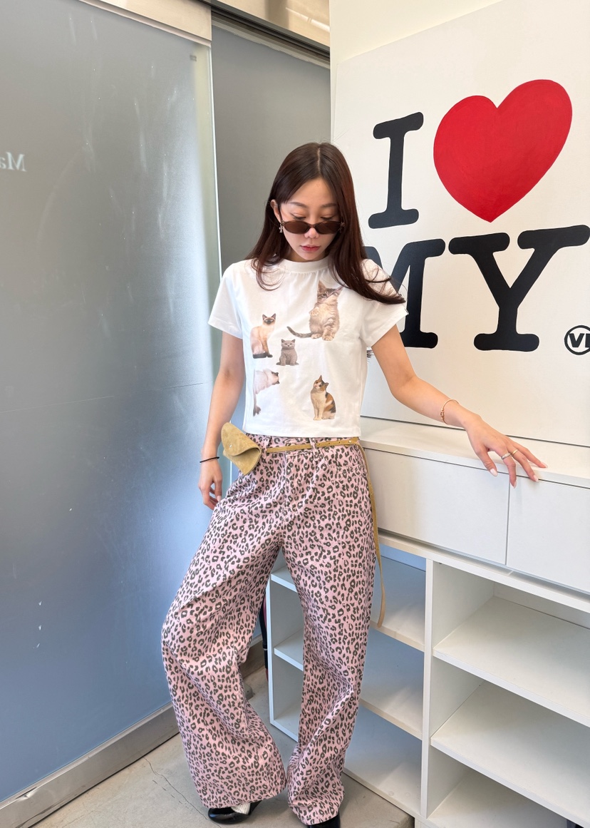 LUMIPLE東大門實拍女裝新品時尚真品推薦人氣休閑熱賣休閑褲LUMIPLE休閑褲