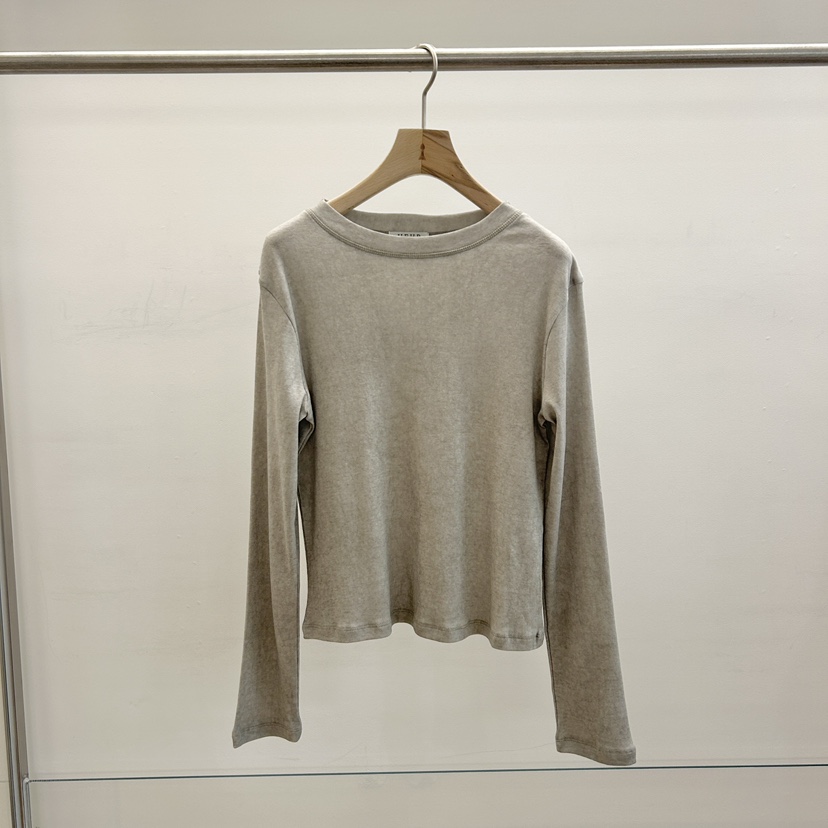 HEHR東大門實拍女士新品休閑26春夏熱賣推薦職業真品長袖T恤hehr-AUTOMNE長袖T恤圖色3