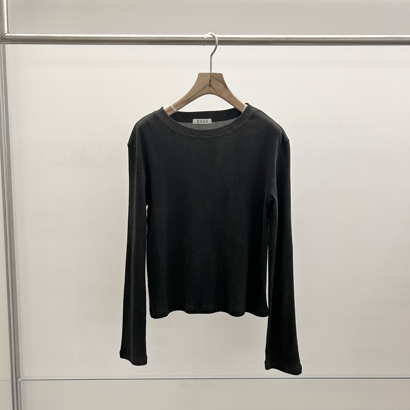 HEHR東大門實拍女士新品休閑26春夏熱賣推薦職業真品長袖T恤hehr-AUTOMNE長袖T恤圖色6