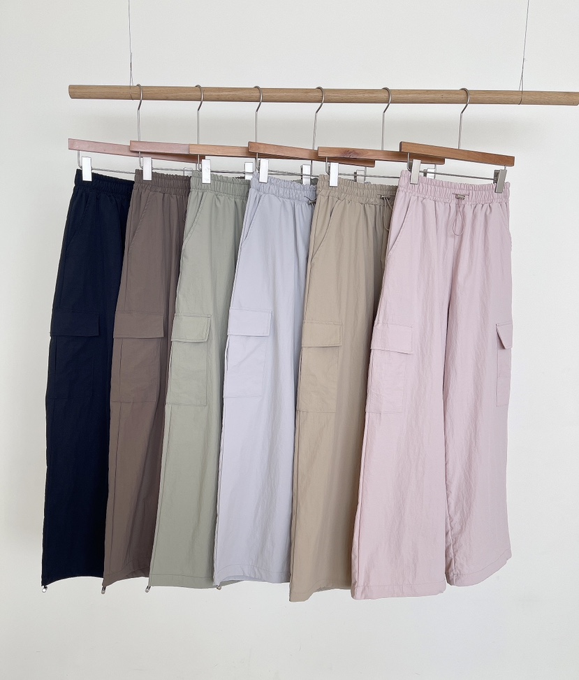 MINIQUEENS韓國直郵女士新品推薦時尚26春夏真品熱賣休閑褲MINIQUEENS休閑褲