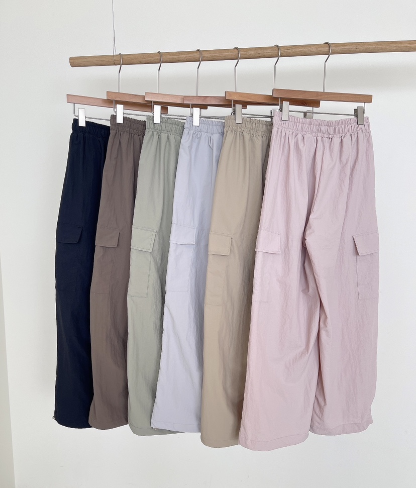 MINIQUEENS韓國直郵女士新品推薦時尚26春夏真品熱賣休閑褲MINIQUEENS休閑褲