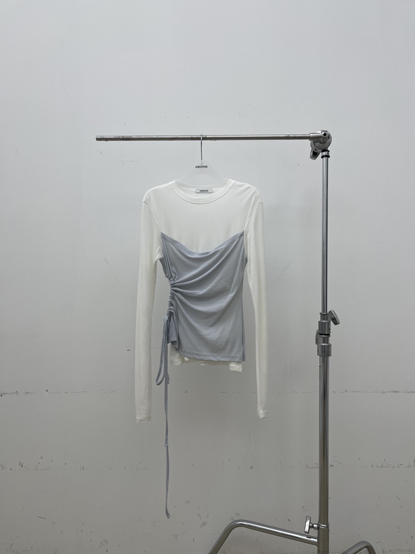 ATMOSPHERE韓國代購女裝新品職業人氣休閑真品時尚長袖T恤ATMOSPHERE/BLING長袖T恤圖色1