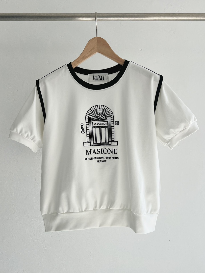 IAAN東大門代購女裝新款職業熱賣休閑時尚真品推薦人氣T恤iaAnT恤圖色1