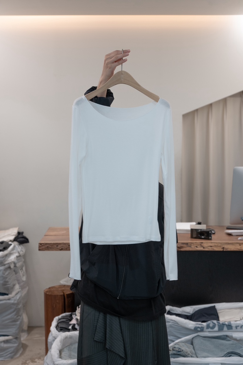 FRIC韓國代購女裝新品推薦人氣真品休閑時尚職業26春夏長袖T恤FRIC長袖T恤圖色1