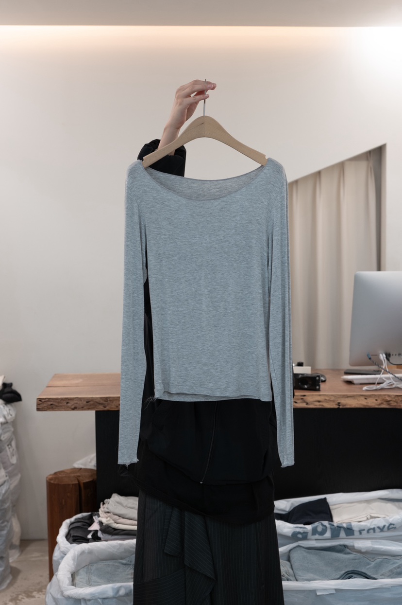 FRIC韓國代購女裝新品推薦人氣真品休閑時尚職業26春夏長袖T恤FRIC長袖T恤圖色4