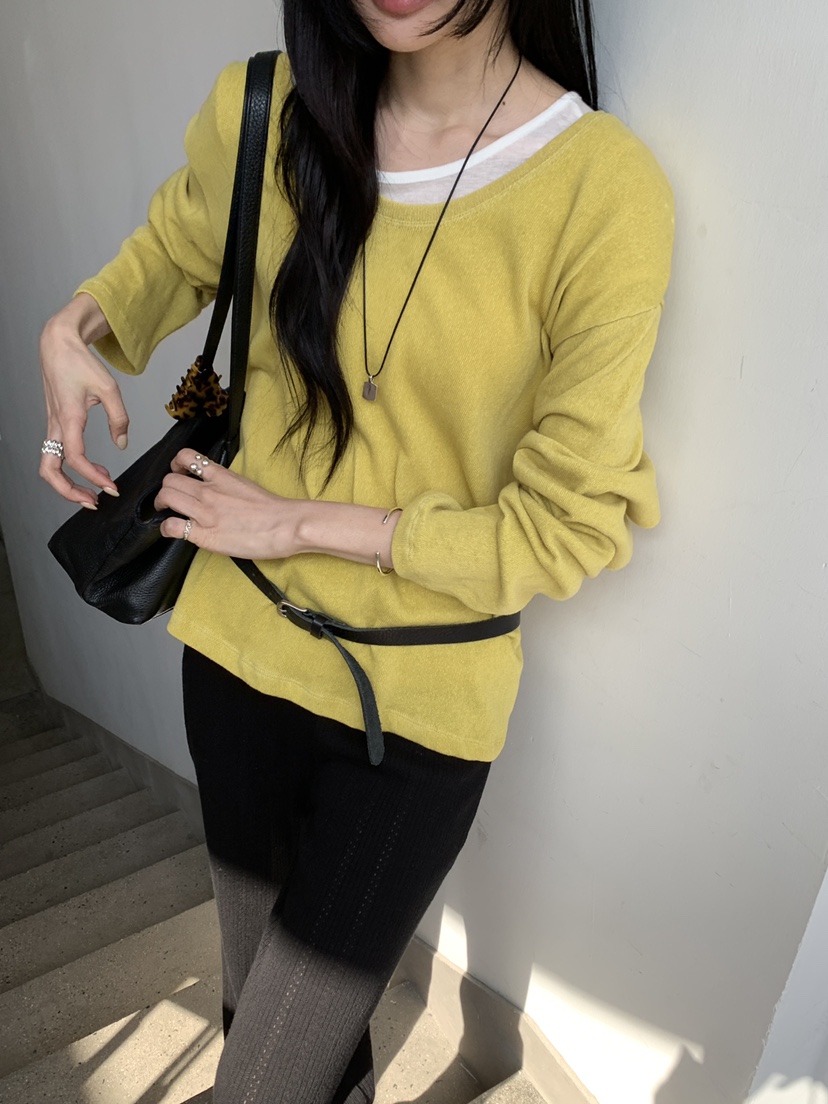 B_GARDER東大門實拍女士新品職業人氣熱賣推薦真品長袖T恤B.GARDER長袖T恤圖色2