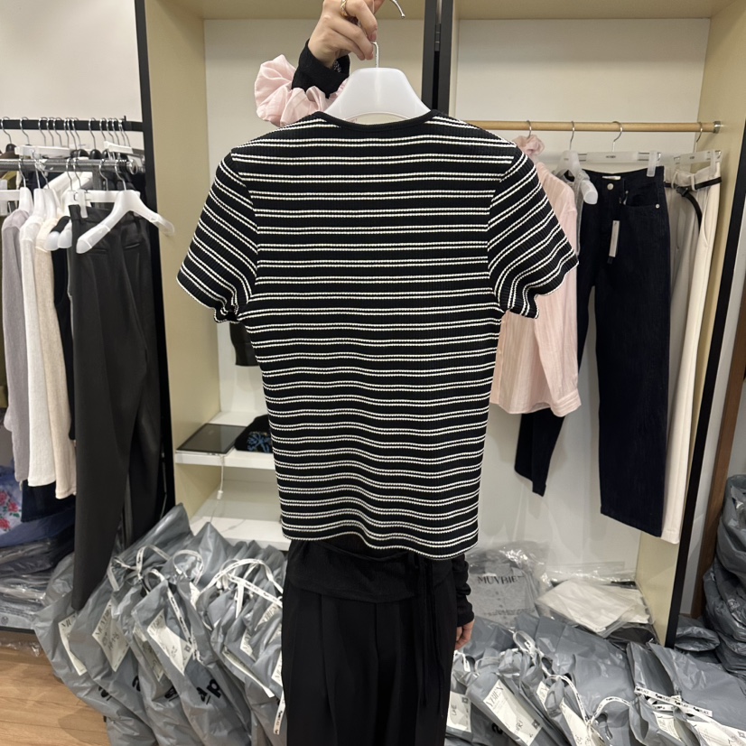 MUYBIEN韓國代購女裝新款休閑職業熱賣真品人氣時尚針織衫MUYBIEN針織衫