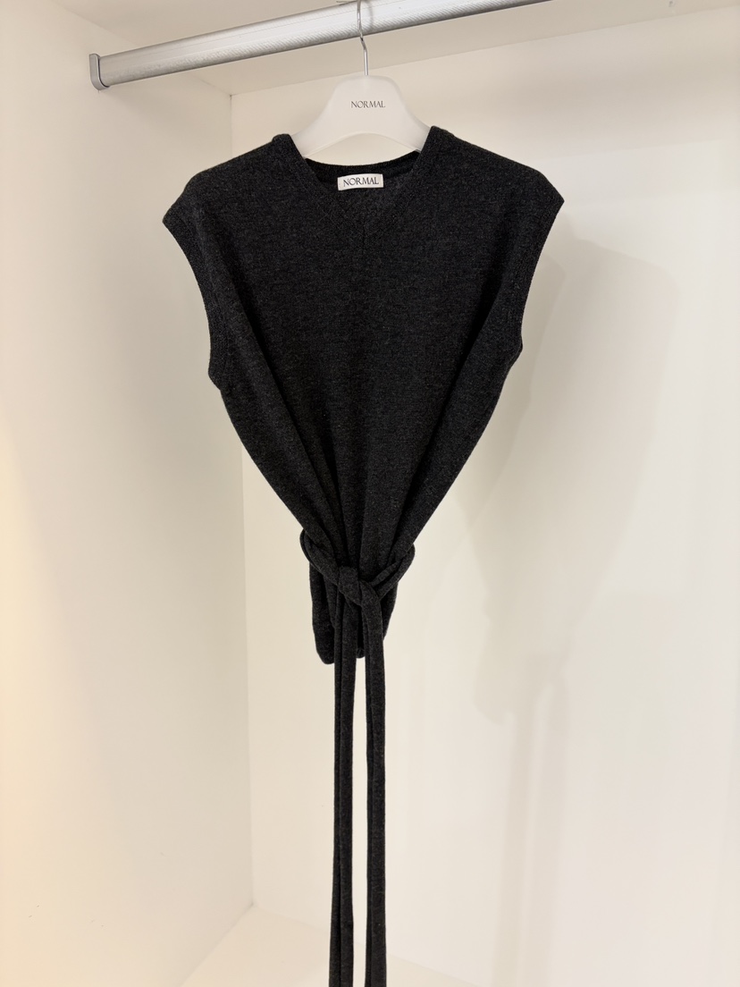 NORMAL東大門直郵女士新品熱賣26春夏休閑吊帶背心含腰帶NORMAL吊帶/背心圖色4