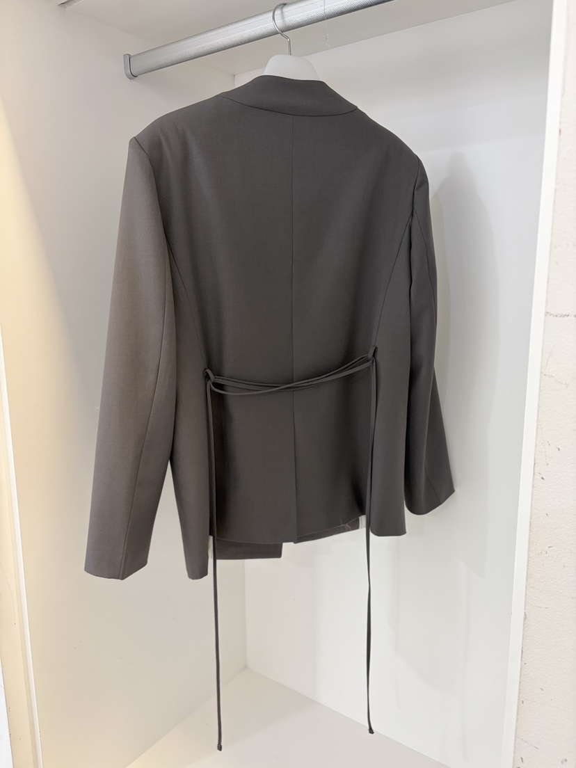 NORMAL韓國代購女士新款26春夏休閑人氣真品時尚夾克含腰繩NORMAL夾克