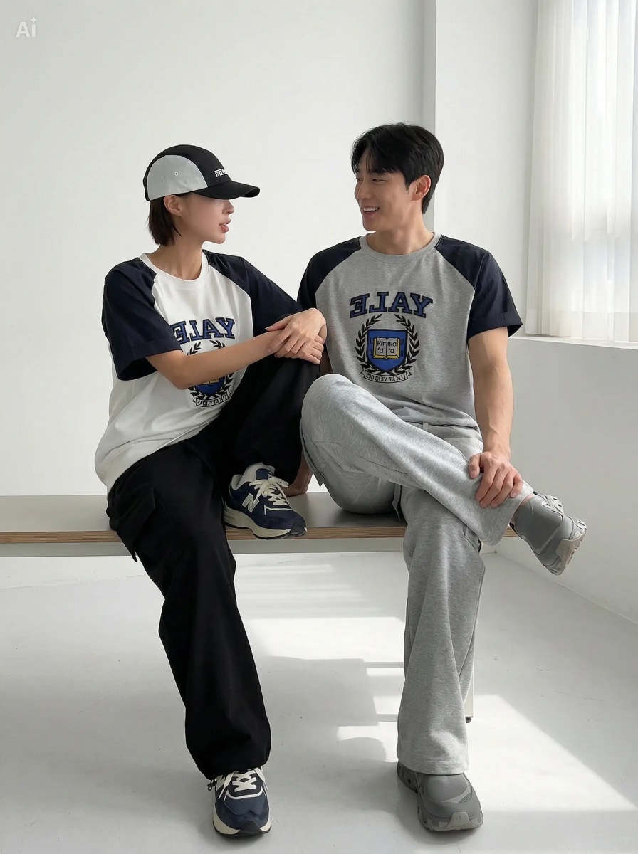 IAAN東大門直郵女士新款休閑職業推薦人氣時尚T恤男女同款iaAnT恤