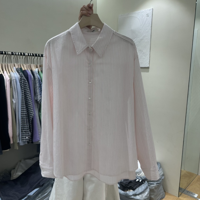 GILLI韓國代購女士新品26春夏人氣熱賣推薦真品襯衫蕾絲衫GILLI襯衫/蕾絲衫圖色1