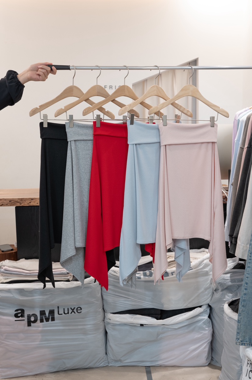 FRIC韓國直郵女裝新品熱賣職業時尚真品26春夏半身裙中短裙FRIC半身裙/中短裙